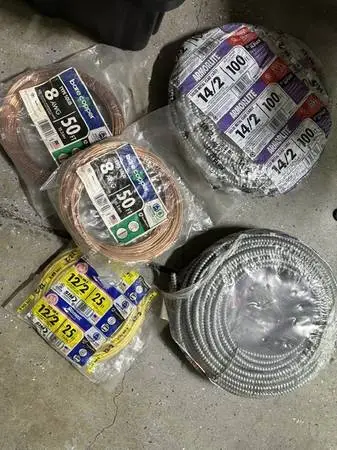 Romex Electrical wire lot