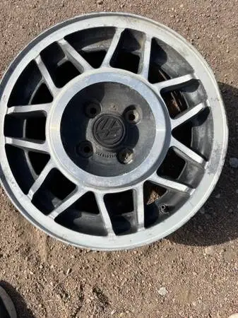 VW alloy wheel