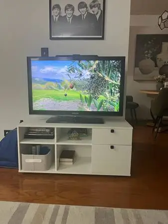 44 SAMSUNG LED TV with TV Stand / Remote -Fully Functional!