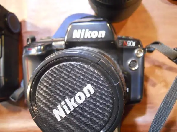 Nikon N90S , SLR  camera ,bag, lenses, flash