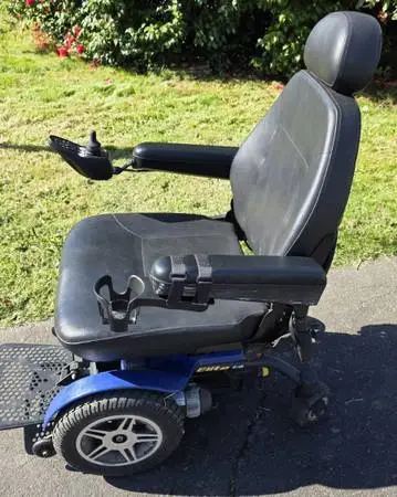 Mobility Power Chair Electric Wheelchair Jazzy Elite 14 Good Batteries