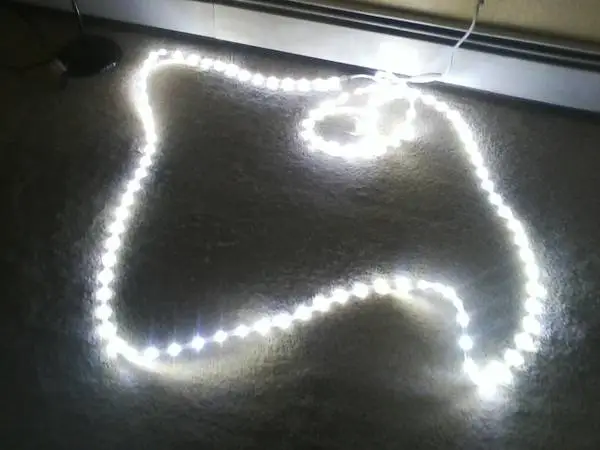 LED Rope Light bright white 16 ft. long. New in box!