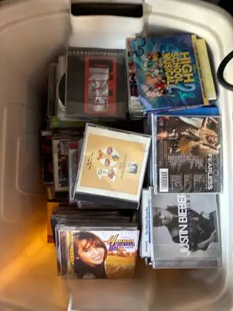 100s of CDs
