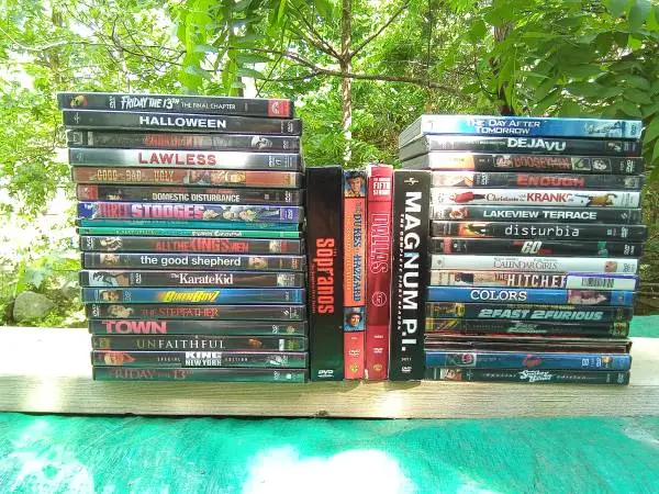 Huge DVD Lot - 34 Movies & 4 TV Box Sets (With Cases - Horror, Action,