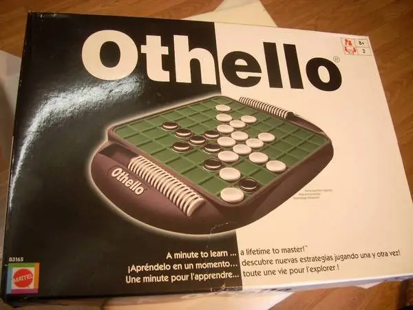 Othello the classic board game by Mattel