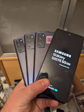 Sim Unlocked Samsung galaxy S20 Fe 5G 128gb 6.5 4500mah