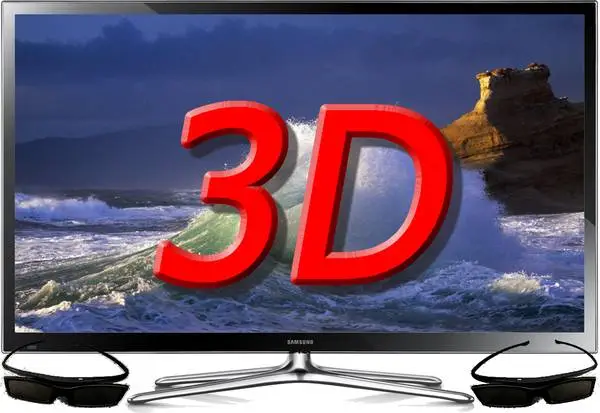 SAMSUNG 3D PLASMA TV - WORKS GREAT - Includes 2 Pair 3D Glasses