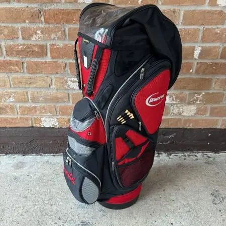Burton ‘Coca Cola’ 15 Divider Golf Bag With Rain Cover And Extras
