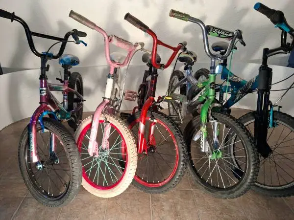 18 KIDS BIKES. $30 EACH