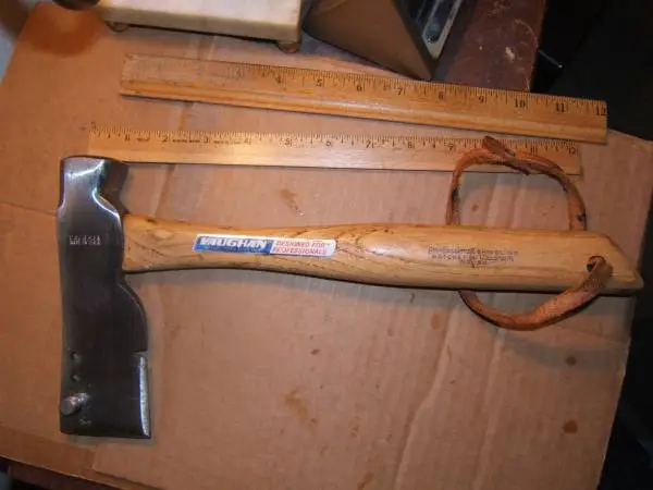 14 oz. Steel Shinglers Hatchet with 13 in. Hardwood Handle