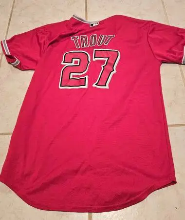 Mike Trout jersey youth 14-16
