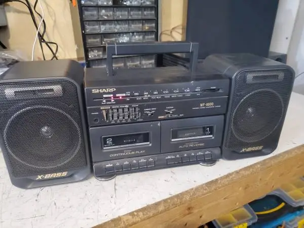 Sharp boombox stereo