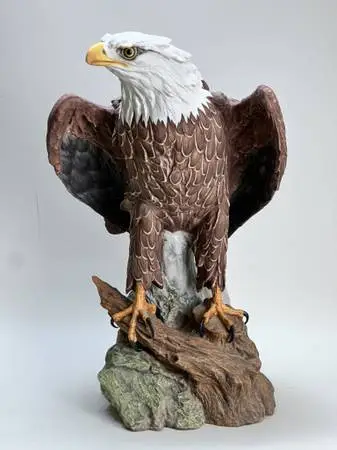 Rare Kaiser Porcelain American Bald Eagle Sculpture Limited Edition No