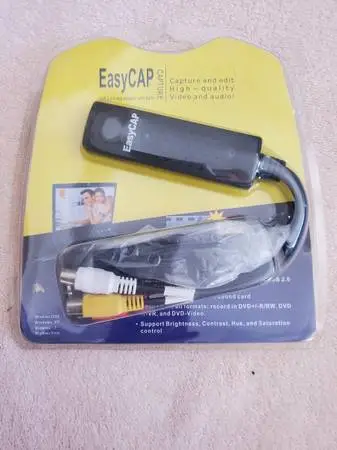 Easycap record vhs to computer