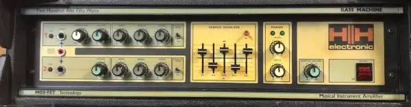 H/H BASS amplifier MACHINE 250 WATT AMPLIFIER by HH H/H england!!