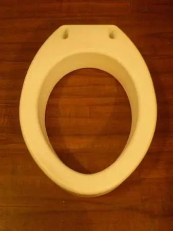 Carex Raised Toilet Seat Elongated hardware included $5