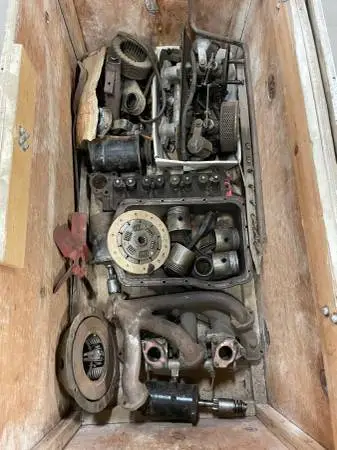 MG MGA 1600 Convertible Roadster Parts for Engine, Front Bumper, and S