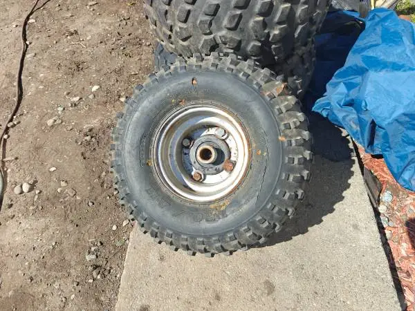 Various Used 4-Wheeler Wheels & Tires – Make Offer