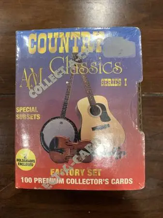 1992 Country Classics Series 1 Trading Cards Factory Sealed Box Set