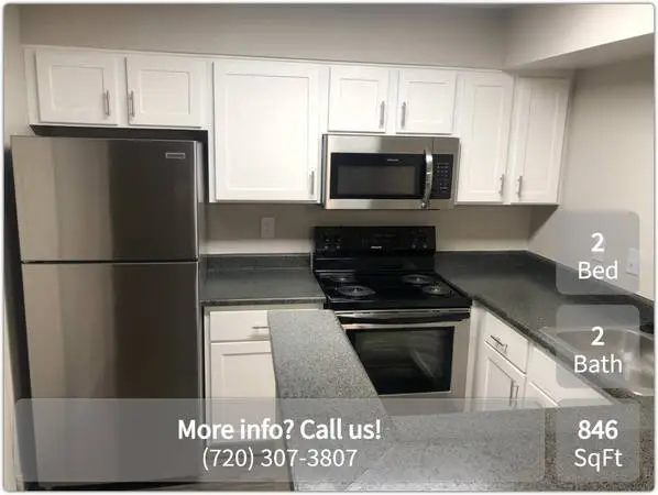 Fantastic location! A spacious 846 sq ft 2 bed is waiting for you!