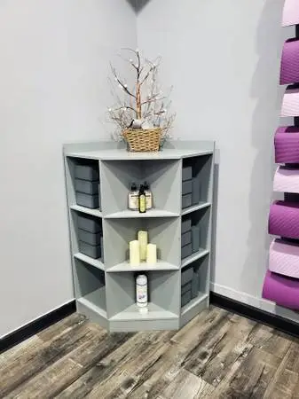 Cubby Corner Storage Cabinet