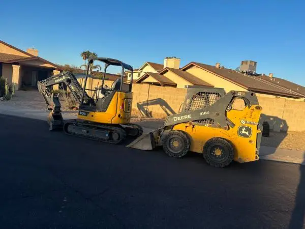 Rent skid steer,