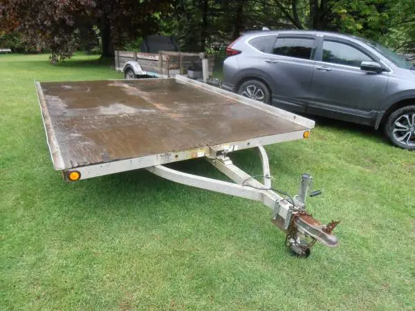 Triton 2 Place Aluminum Trailer Utility Tilting 8.5 X 12