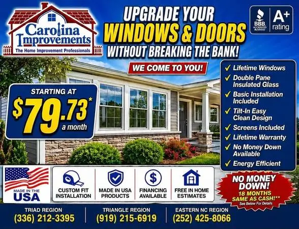 🪟 Replacement Windows Starting at $79/Month | Free In Home Estimates