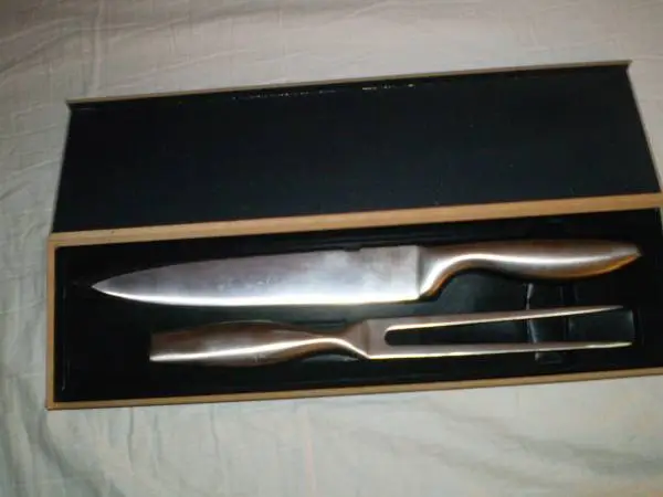 Chicago Cutlery 75th Anniversary Collection Knife & Craving Fork