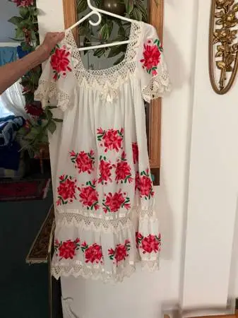 Beautiful Mexican Peasant Dress