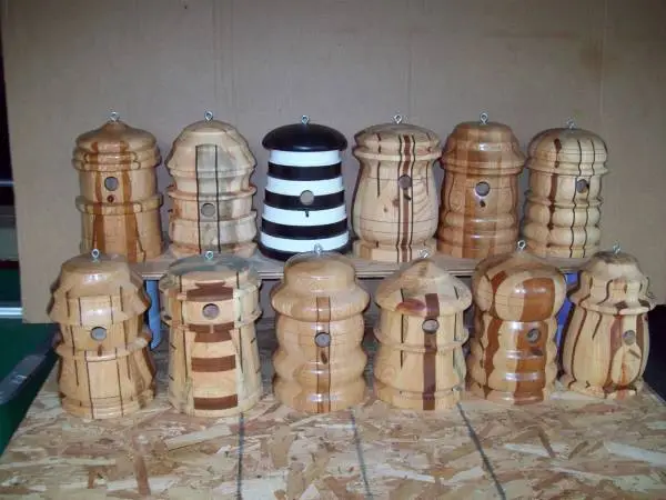 Hand Crafted Birdhouses