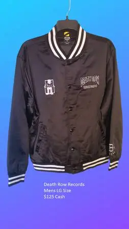 Death Row Records Jersey - Mens Large Size