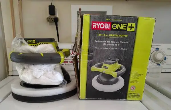 Ryobi ONE+ 18V Cordless 10 in. Orbital Buffer (Tool-Only)