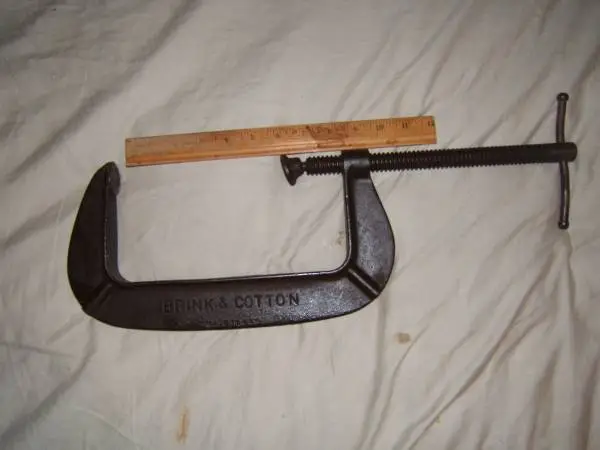 Vintage clamp Brink & Cotton No. 148-8 Inch  usa made