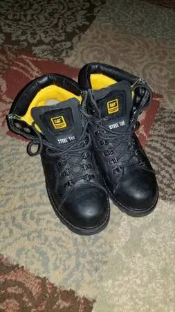 Caterpillar Steel Toe Boot Size 9