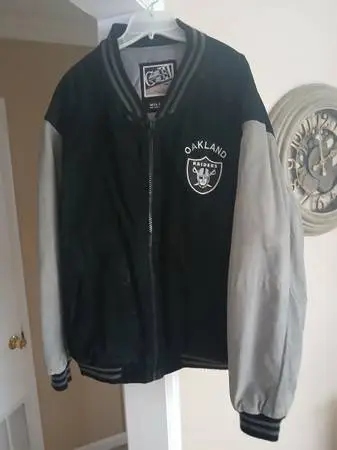 SUEDE - Raiders Jacket (BRAND NEW)