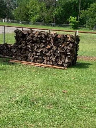 3 rick of hickory firewood