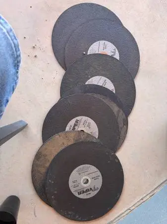 Metal cut off blades (7)