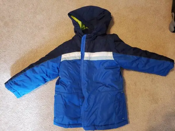 Boys 3 in 1 Winter Coat and Matching Snow Pants Size 5T