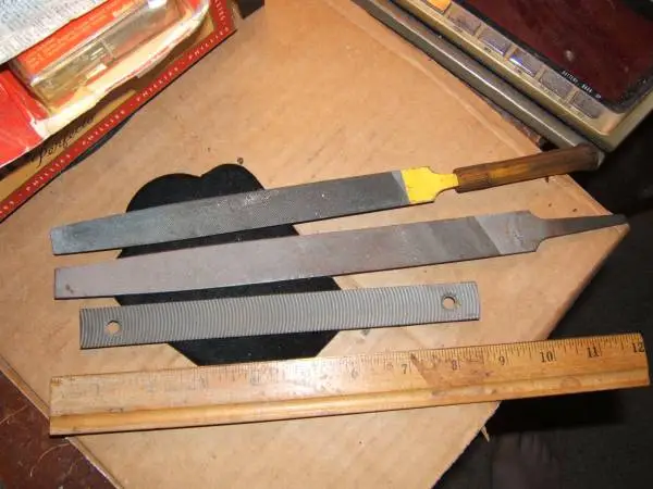 3-Piece, like new an new,Professional Carbon Steel File Rasp, Flat,