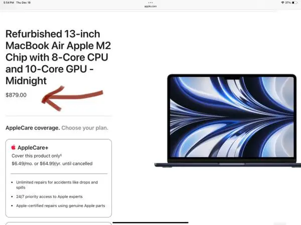 Gray 2024 MacBook Air 15” M3-16-512 SSD. Super sweet