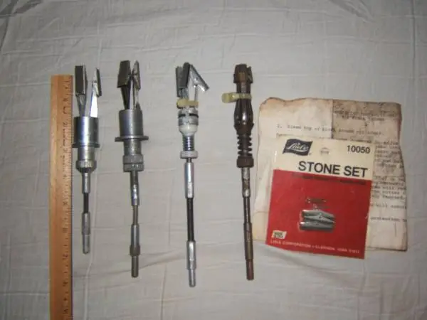 4pc lot LISLE BRAKE CYLINDER HONE tools