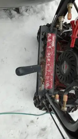Snowblower, refreshed head gasket.