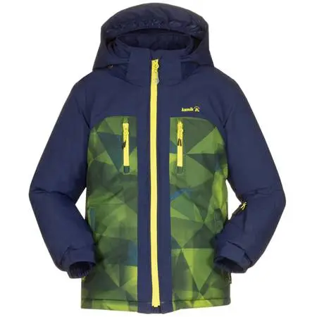 Kamik Jeremy CB Insulated Boys Winter Ski Snow Jacket Size 2 Kids