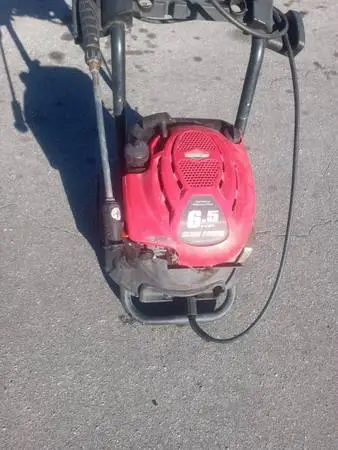 2500 psi pressure washer with adjustable wand