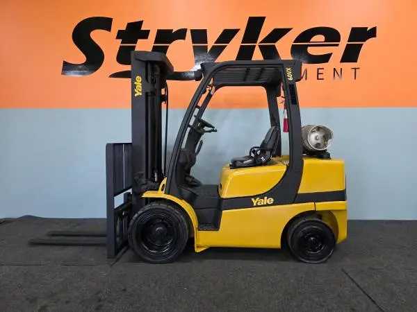 2014 Yale GLP060VX 6000LB LPG FORKLIFT ONLY 2,714 HOURS!!!