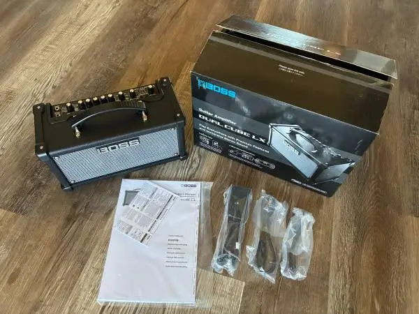 Brand New Boss Dual Cube LX Amp, 2x4, 10-Watt, Stereo, Fun!