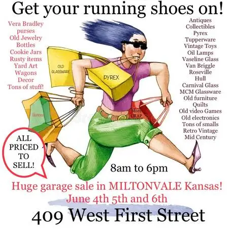 Massive garage sale DURING HWY 24 Miltonvale CITY WIDE SALES
