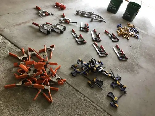Assorted Specialty Cabinet Clamps