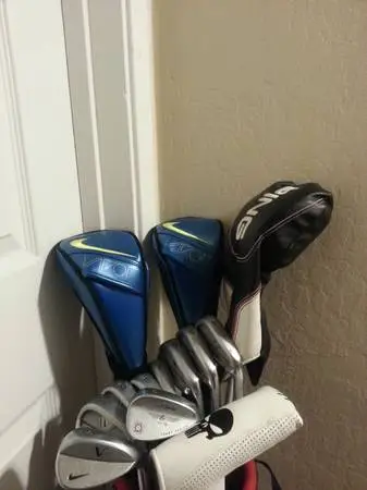 Full all matching Tall Nike full golf clubs set and bag